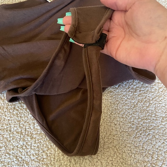 🌸 Boohoo 🌸 brown turtleneck bodysuit - Picture 6 of 9